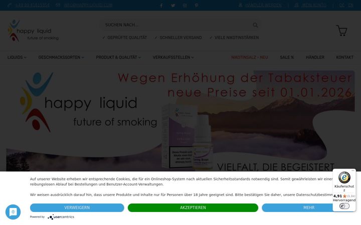 Screenshot of happy-liquid.de