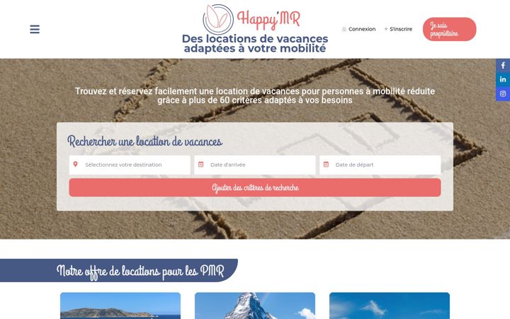 Screenshot of happy-mr.com