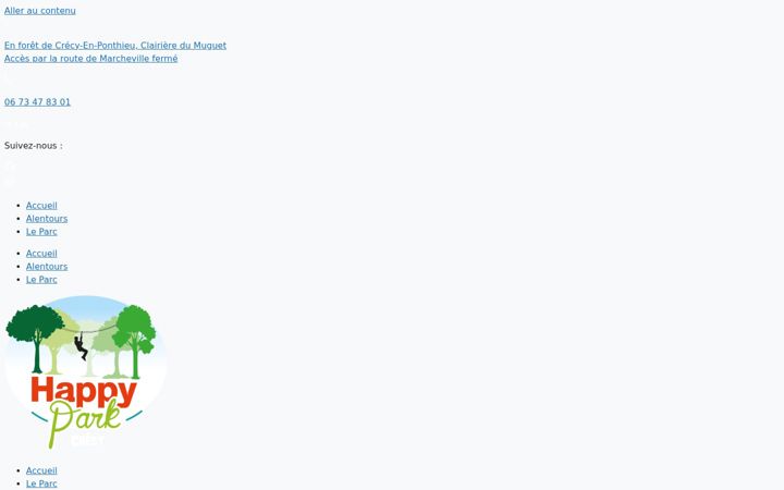 Screenshot of happy-park-crecy.fr