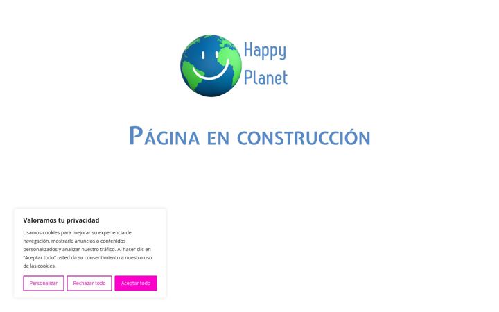 Screenshot of happy-planet.es