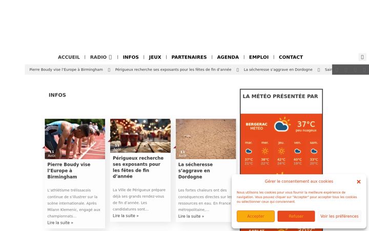 Screenshot of happy-radio.fr