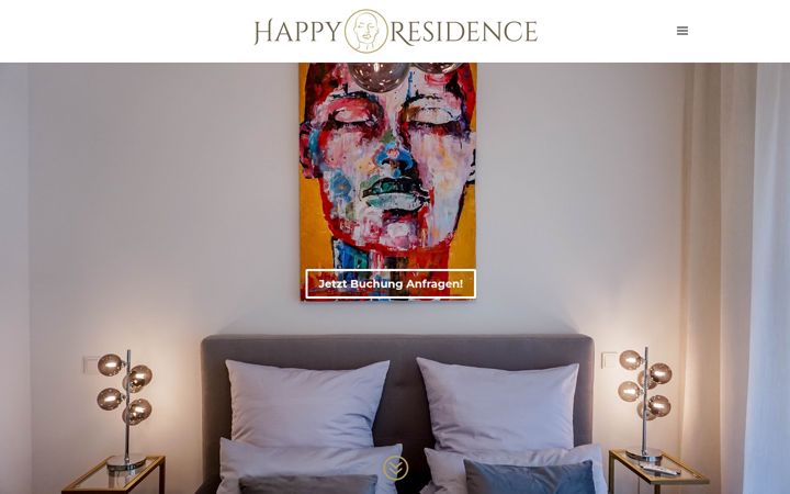 Posnetek zaslona happy-residence.de