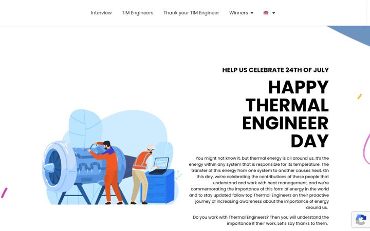 Kuvakaappaus sivustosta happy-thermal-engineer-day.eu