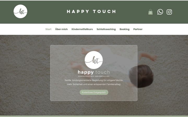 Screenshot of happy-touch.com