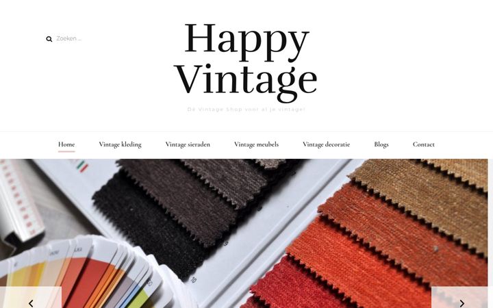 Screenshot of happy-vintage.nl