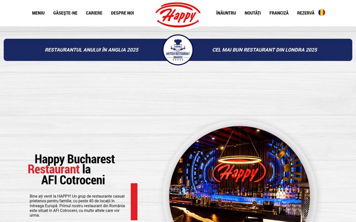 Screenshot of happy.ro