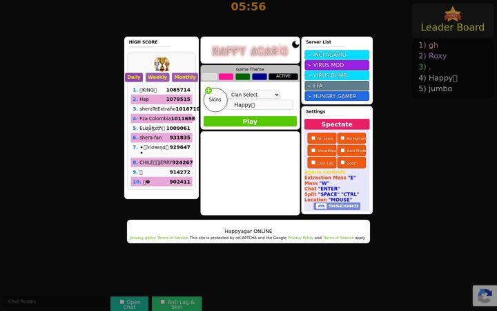 Screenshot of happyagar.online