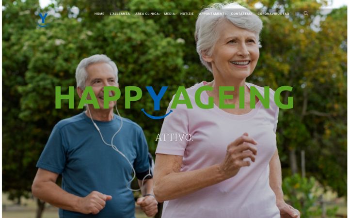Screenshot of happyageing.it