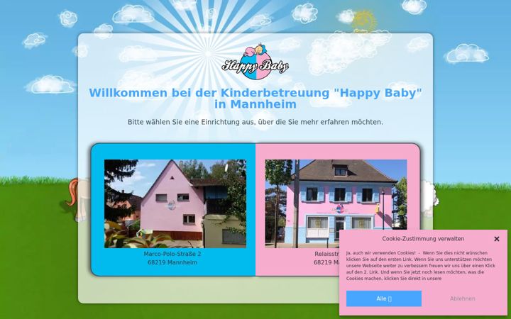 Screenshot of happybaby-ma.de