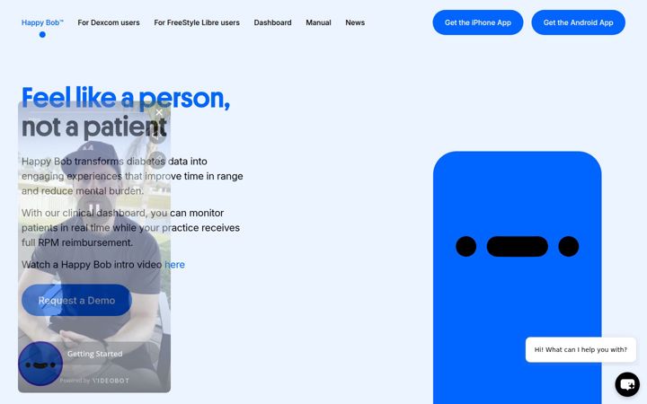 Képernyőkép: happybob.app