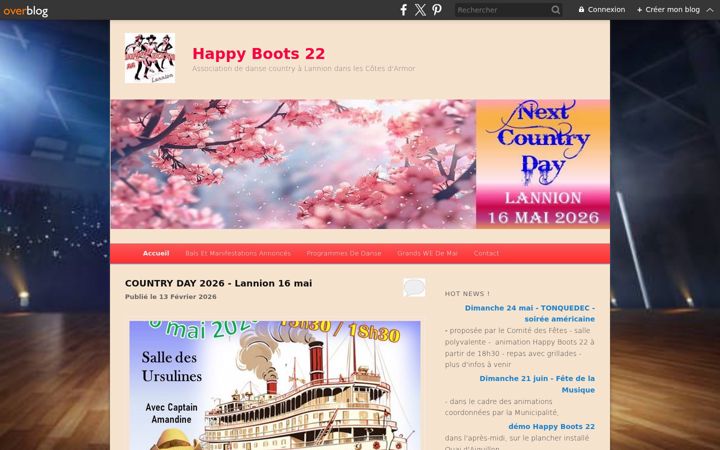 Screenshot of happyboots22-lannion.fr