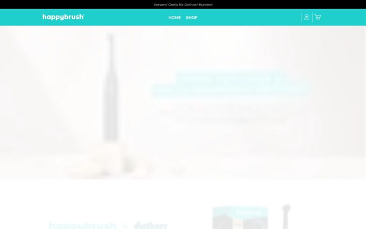 Screenshot of happybrush-gothaer.com