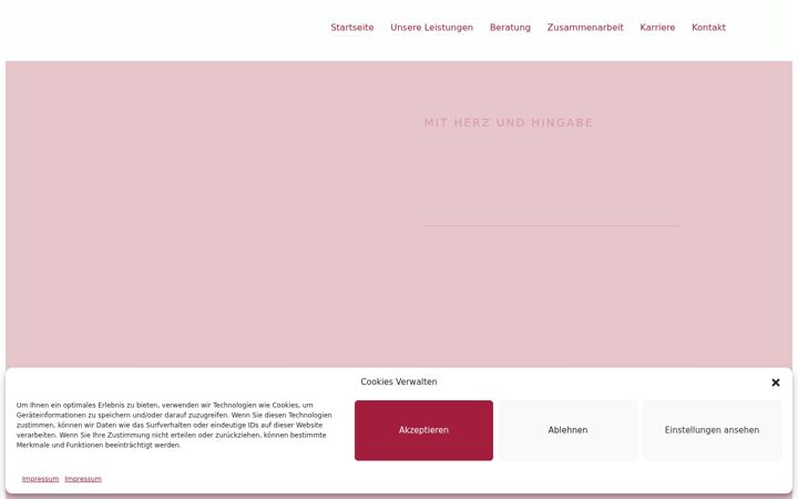 Posnetek zaslona happycare-heilbronn.de