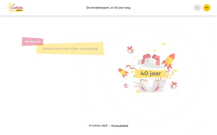 Screenshot of happycofidis.be