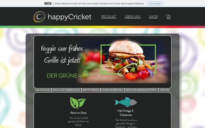 Screenshot of happycricket.de