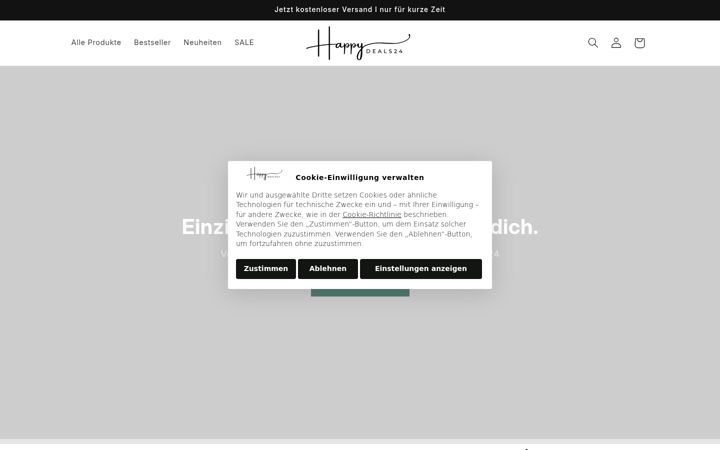 Screenshot of happydeals24.de
