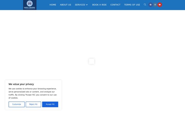 Screenshot of happydrivers.gr