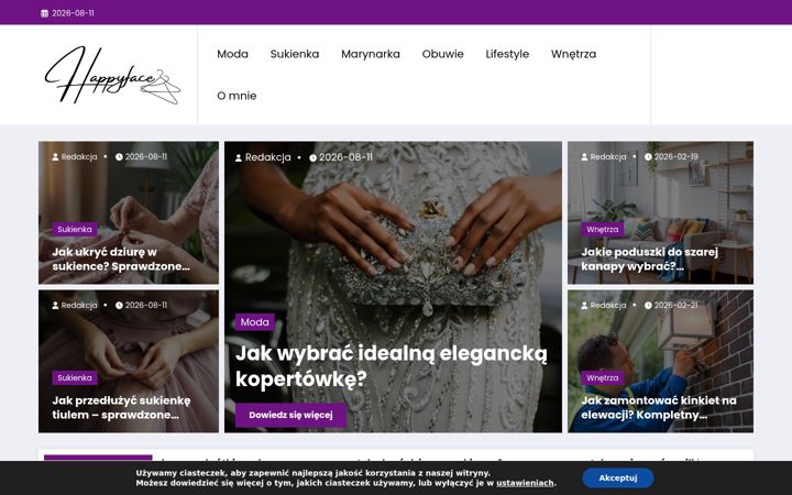 Screenshot of happyface.pl