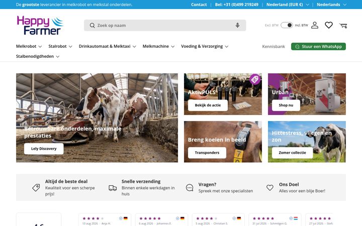 Screenshot of happyfarmer.nl
