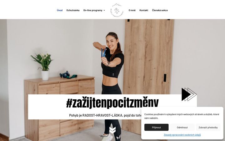 Screenshot of happyfitewka.com
