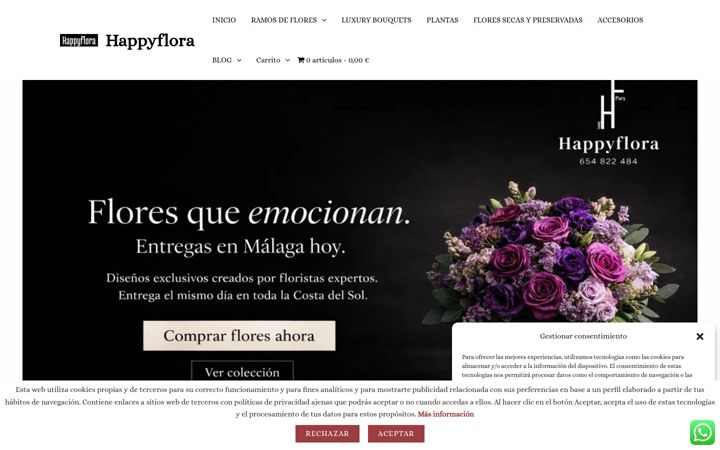Screenshot of happyflora.es