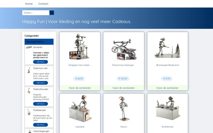 Screenshot of happyfun.nl
