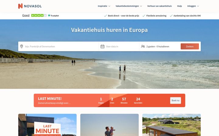 Screenshot of happyhome.nl