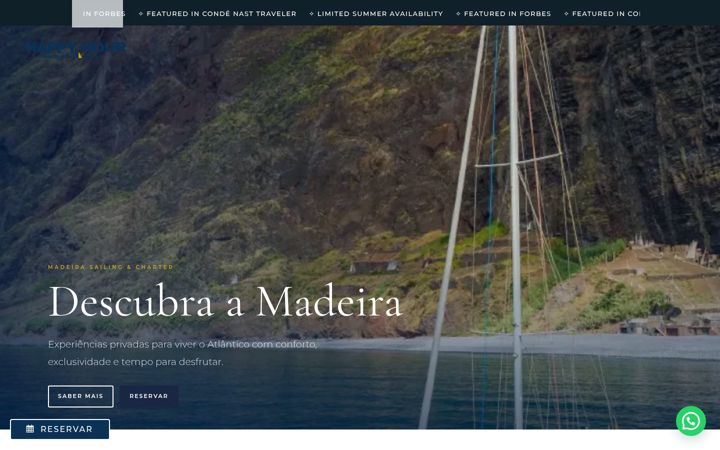 Screenshot of happyhourmadeira.com