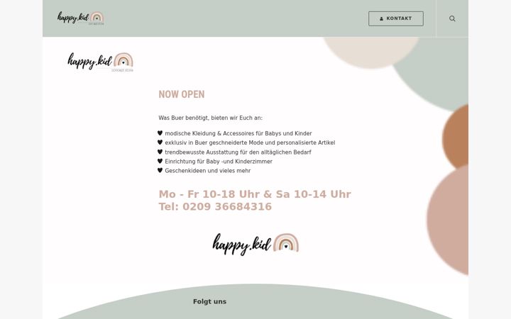 Posnetek zaslona happykid-conceptstore.de