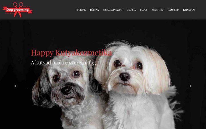 Screenshot of happykutyakozmetika.hu