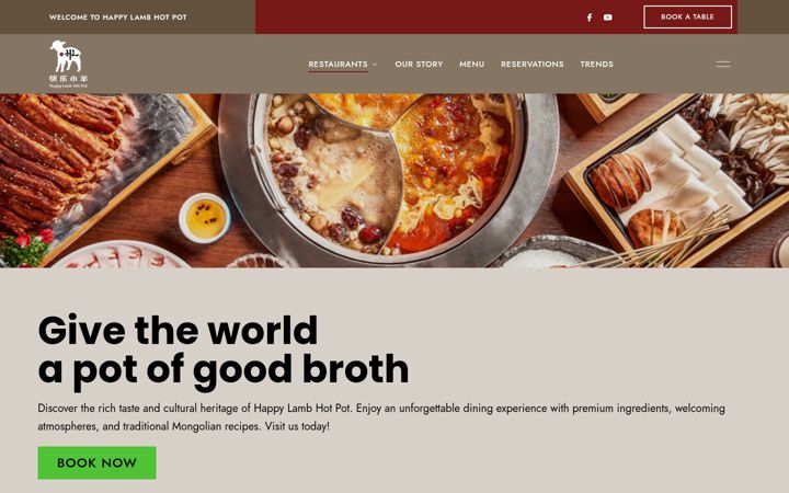 Screenshot of happylambuk.com