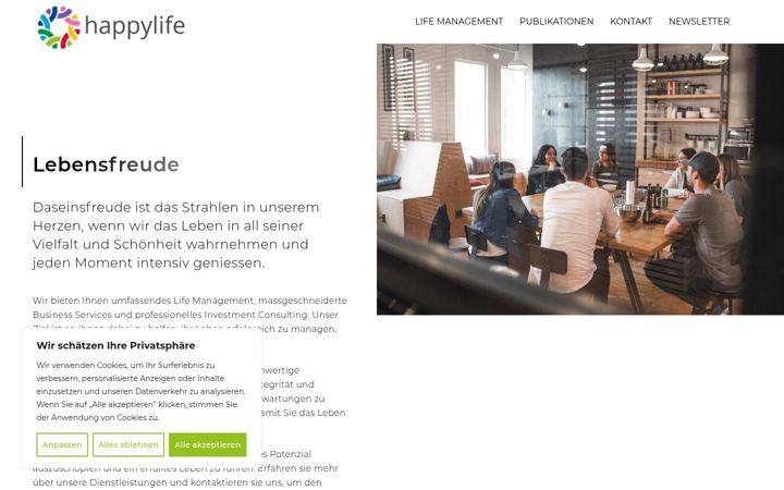 Screenshot of happylife.li