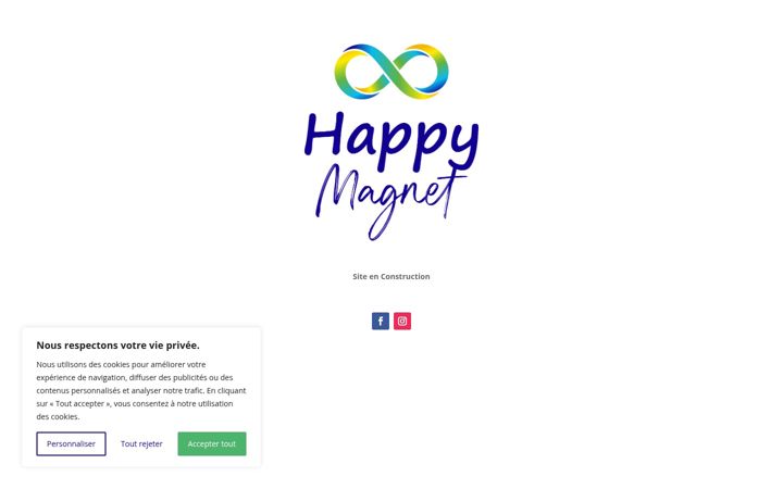 Screenshot of happymagnet-coaching.com