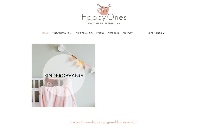 Screenshot of happyones.be