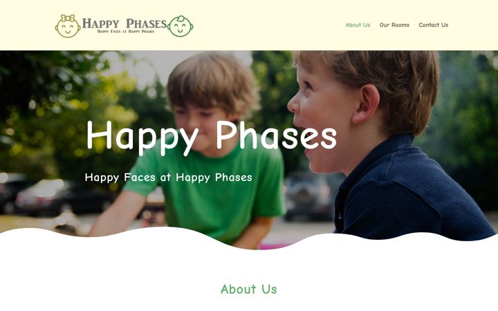 Screenshot of happyphases.ie