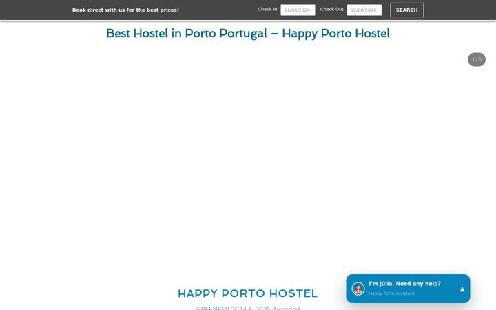 Screenshot of happyporto.com