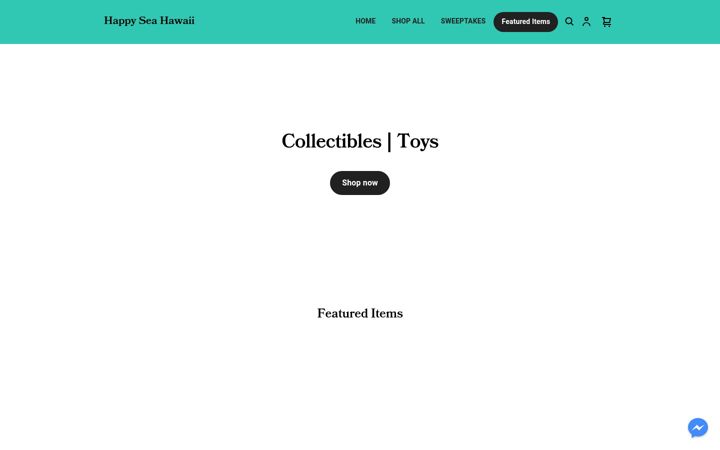 Screenshot of happyseahawaii.com