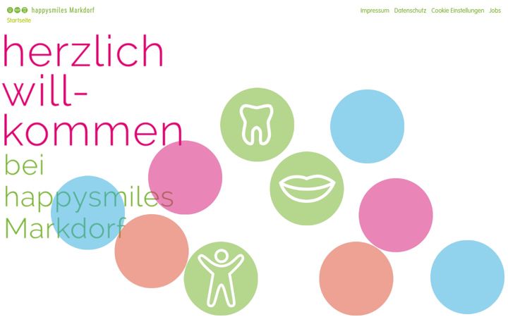 Screenshot of happysmiles-markdorf.de