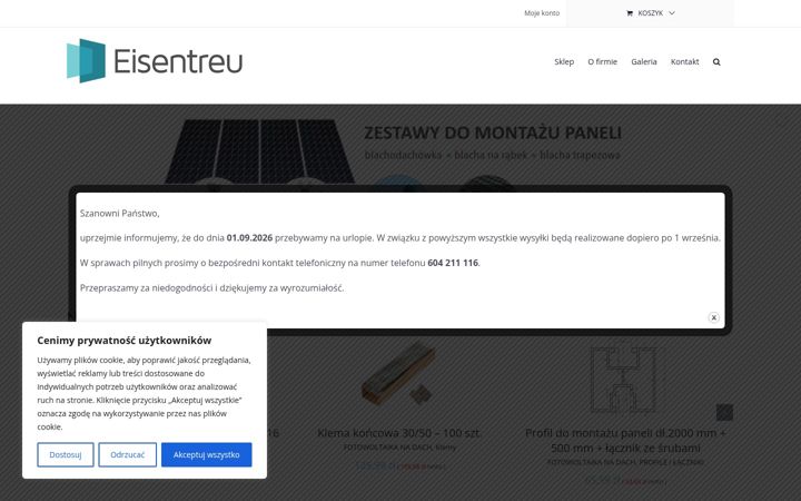 Screenshot of happysolar.pl