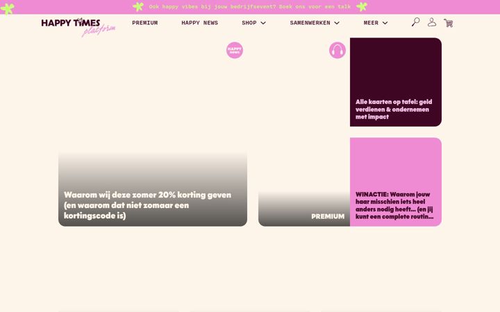 Screenshot of happytimes.nl
