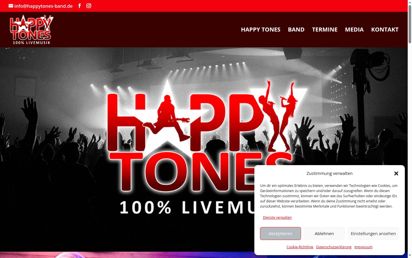 Snímka obrazovky banera súhlasu zobrazeného pred akoukoľvek interakciou