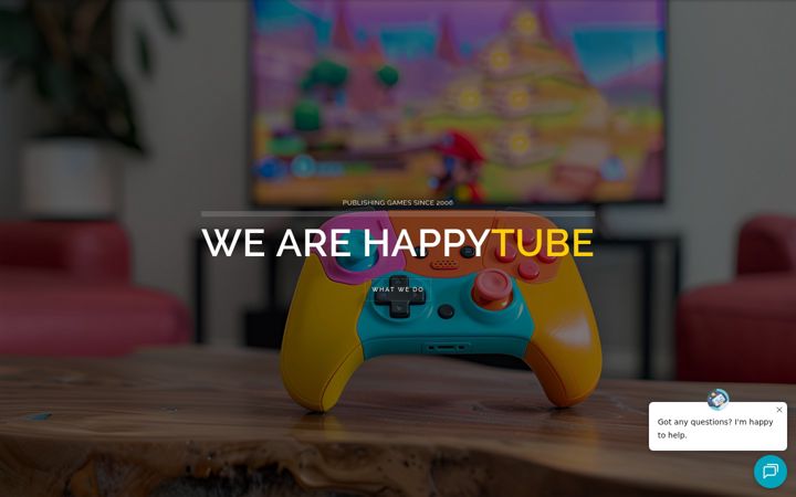 Screenshot of happytube.com