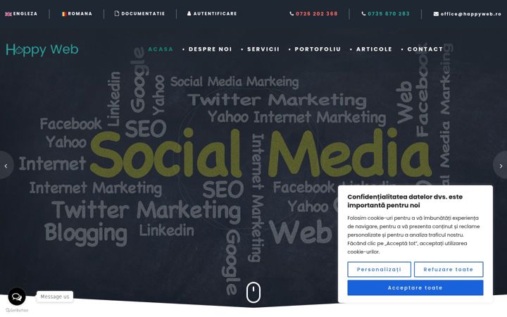 Screenshot of happyweb.ro