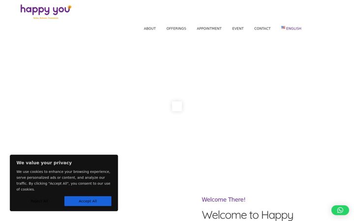 Screenshot of happyyoumauritius.com