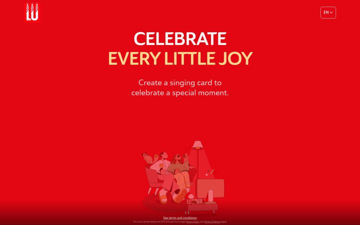 Screenshot of happyyounameitday.com