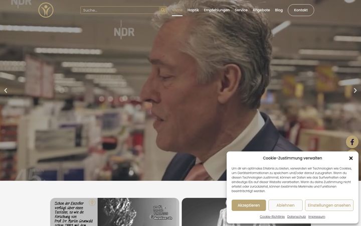 Screenshot of haptik4you.de