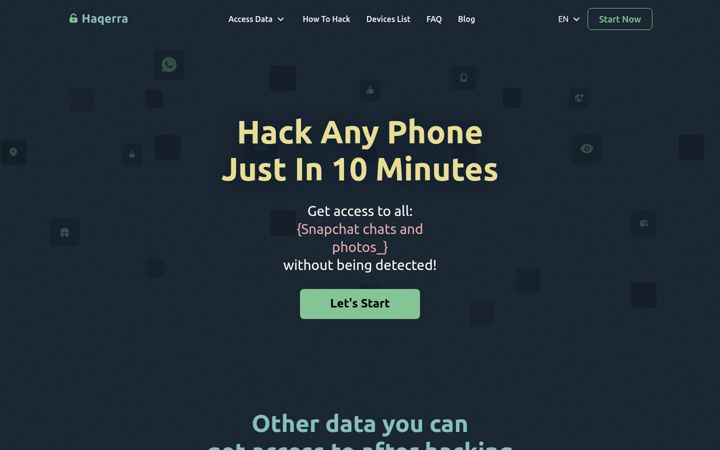 Screenshot of haqerra.com