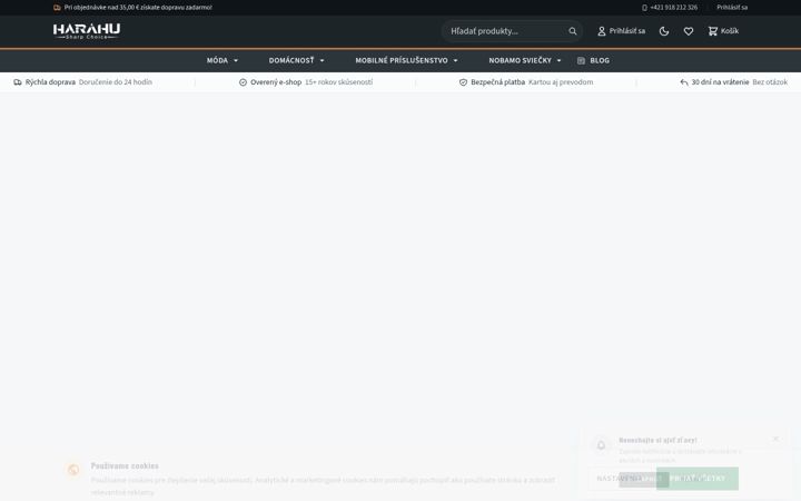 Screenshot of harahu.com