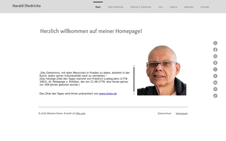 Screenshot of harald-diedrichs.com