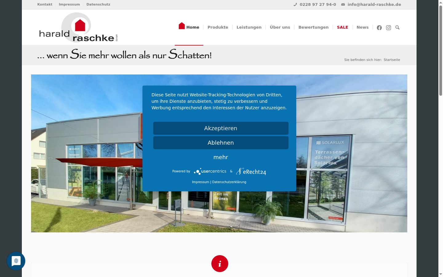 Screenshot tal-banner tal-kunsens muri qabel kwalunkwe interazzjoni